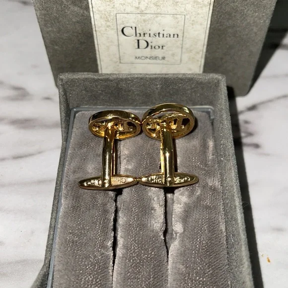 Christian Dior cufflinks 100% Authentic - Picture 8 of 8